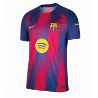 Echipament fotbal Barcelona Tricou Acasa 2025-26 maneca scurta